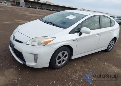 2014 Toyota Prius Three из США, поврежденный, VIN JTDKN3DU9E0391200